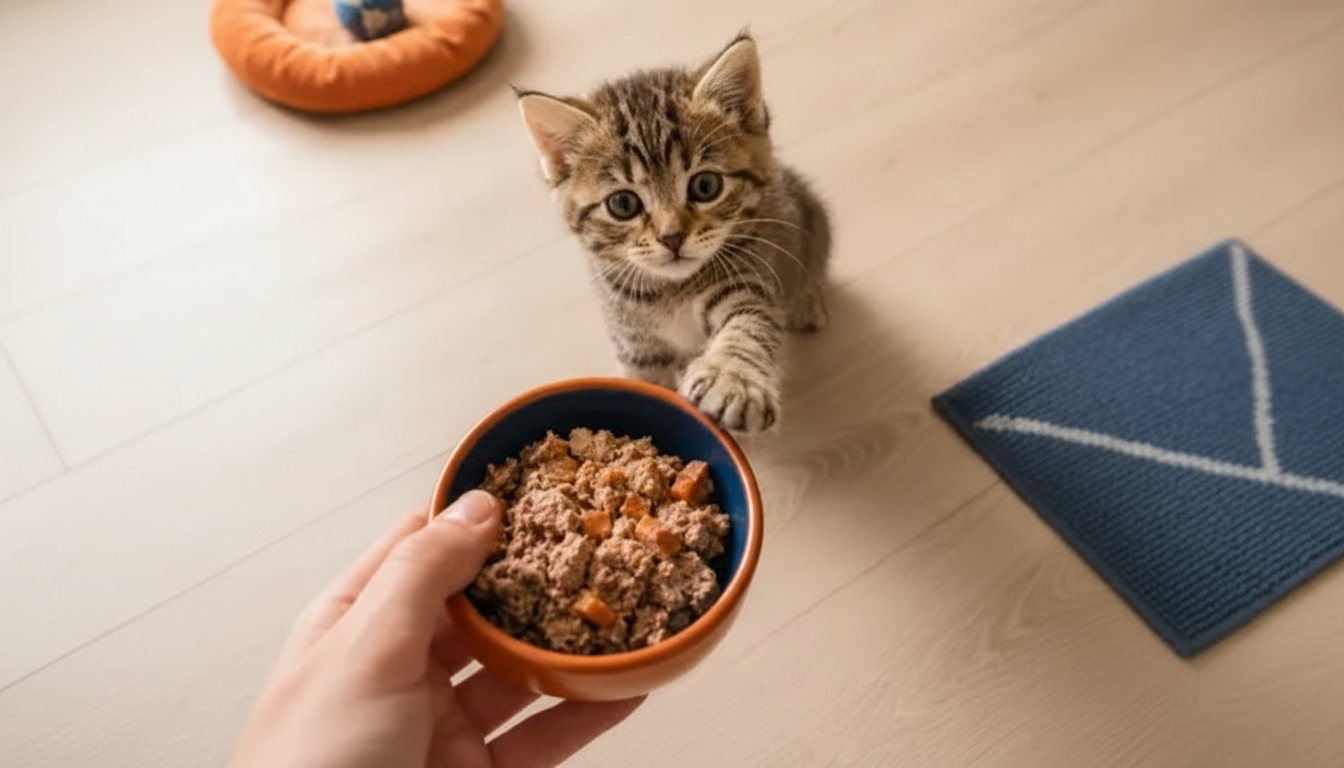 New Kitten Feeding Guide: First Foods & Easy Schedule